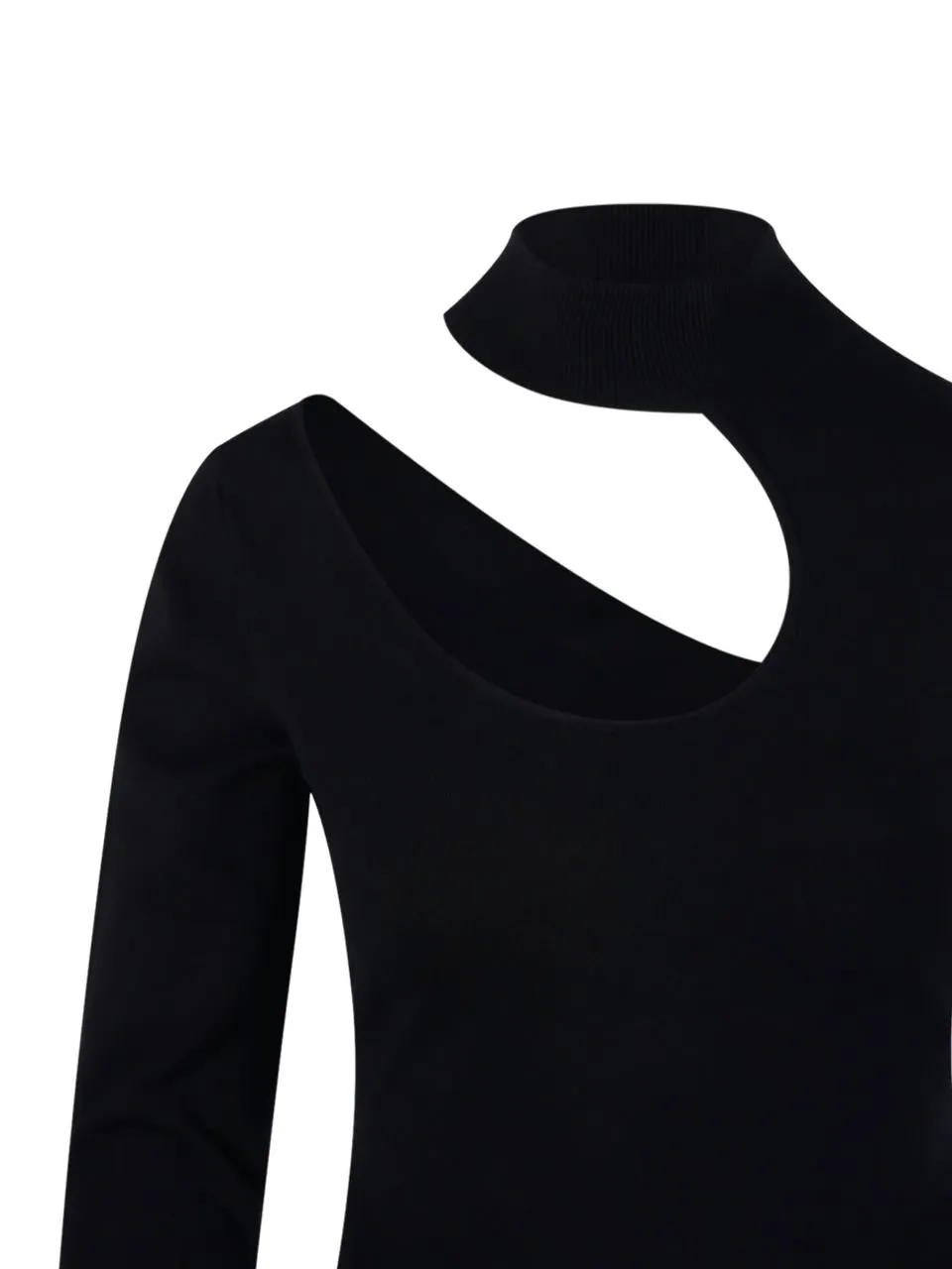 Cutout Long Sleeve Top
