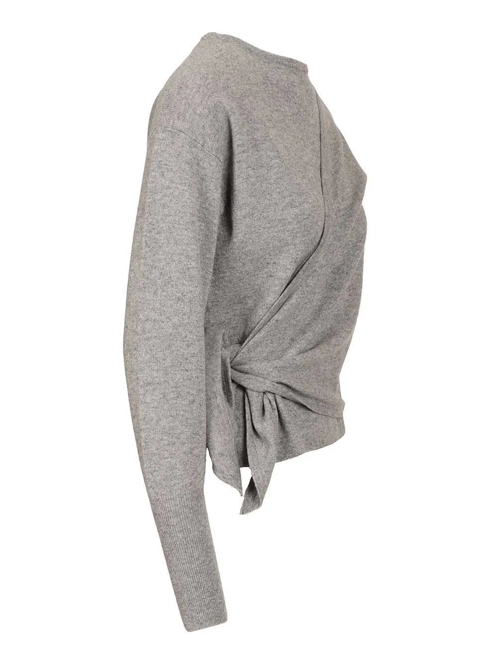 Asymmetric Wrap Sweater