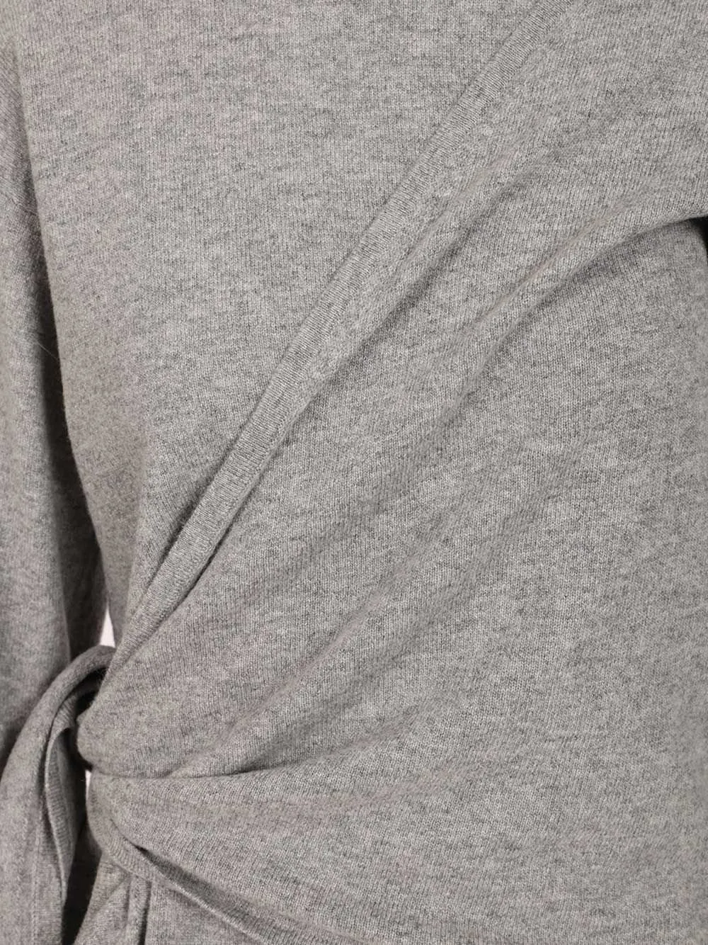 Asymmetric Wrap Sweater