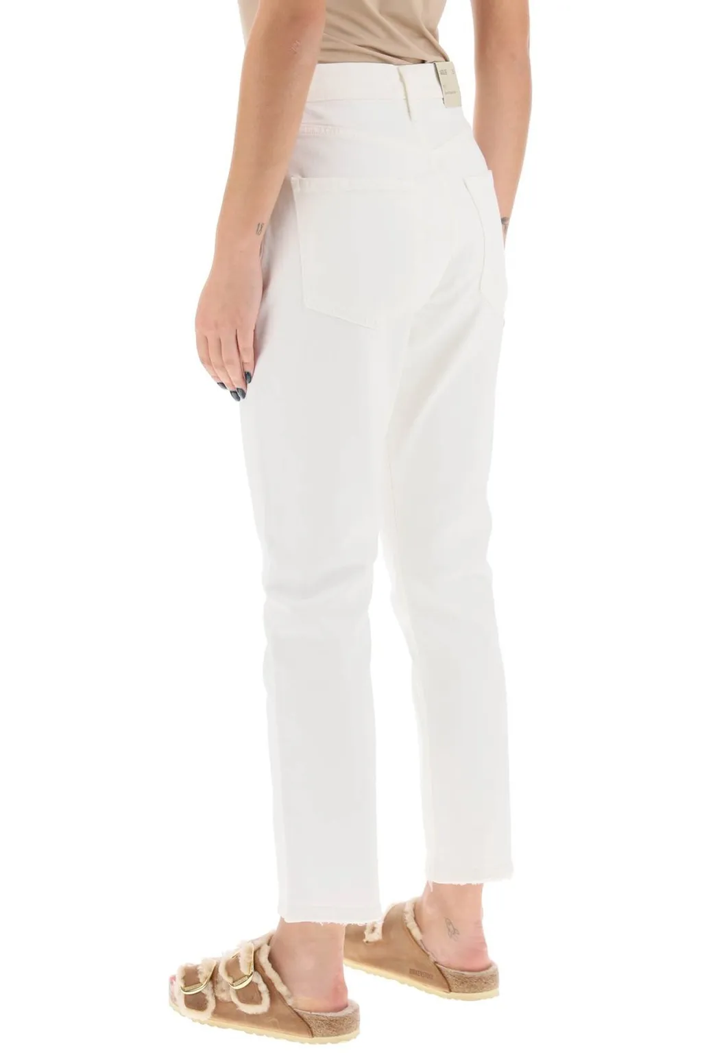 High-Rise Straight-Leg Jeans
