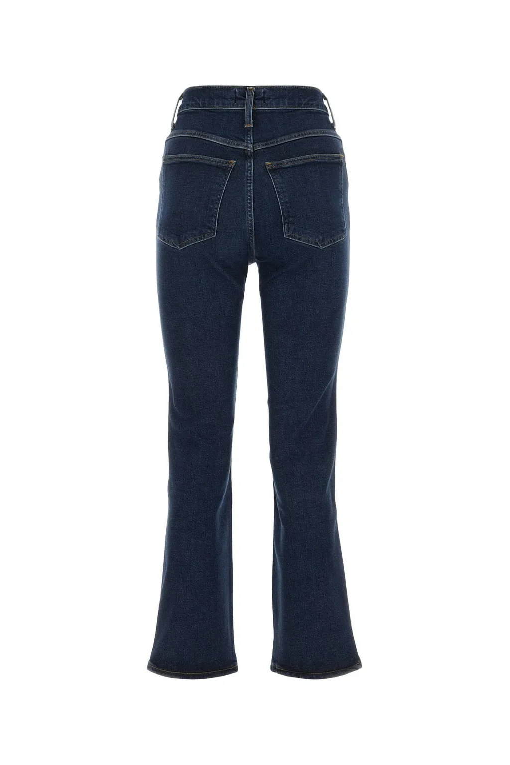 High-Waisted Flared Jeans