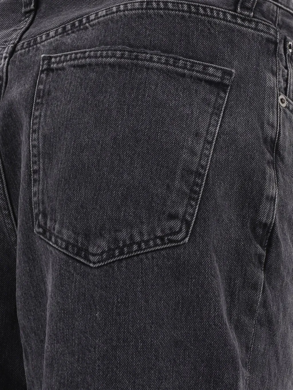 Asymmetric Waist Jeans