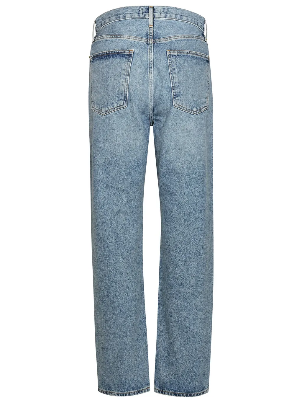 High-Waisted Straight Leg Jeans