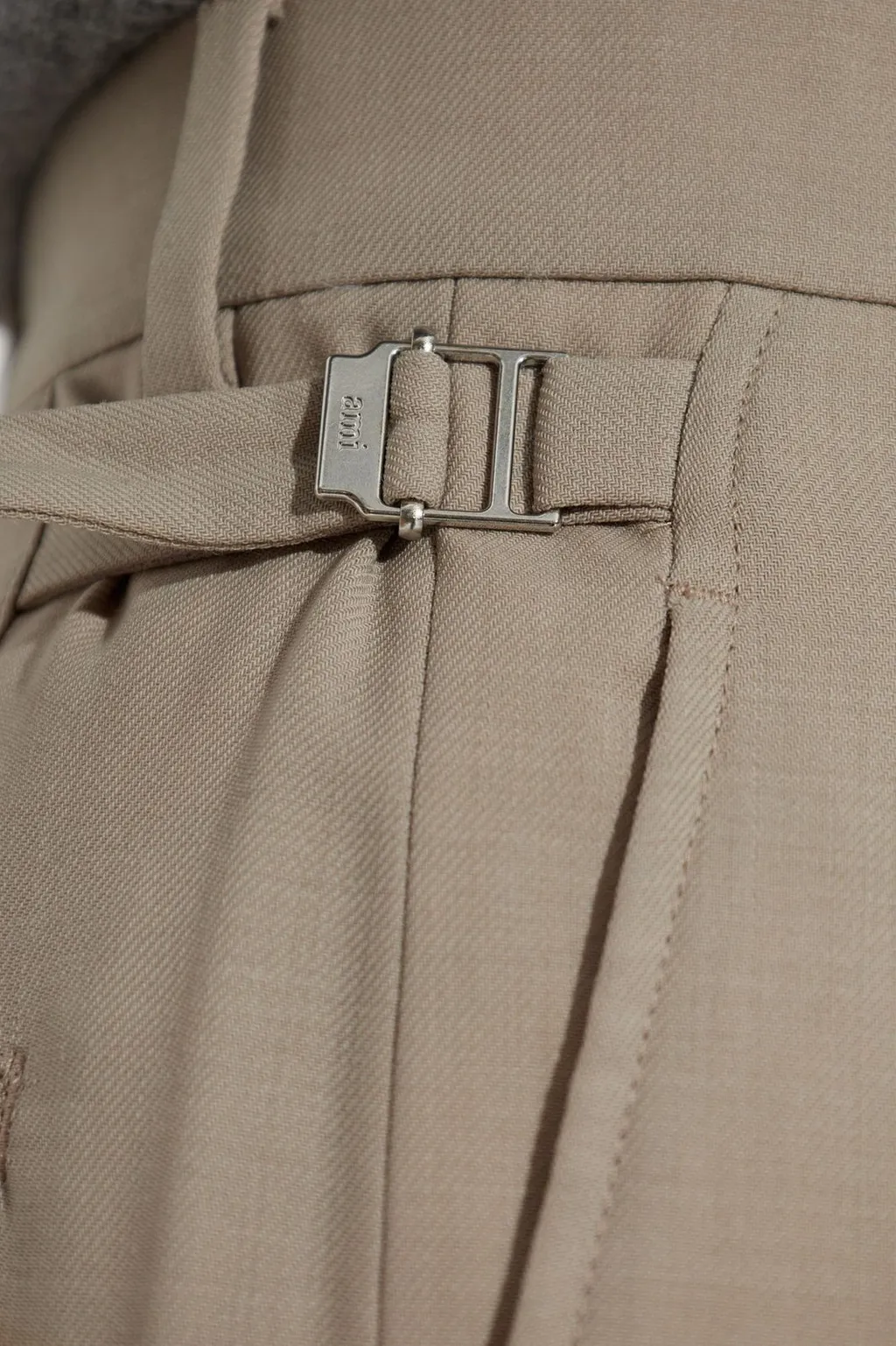 High-Waisted Wide-Leg Trousers