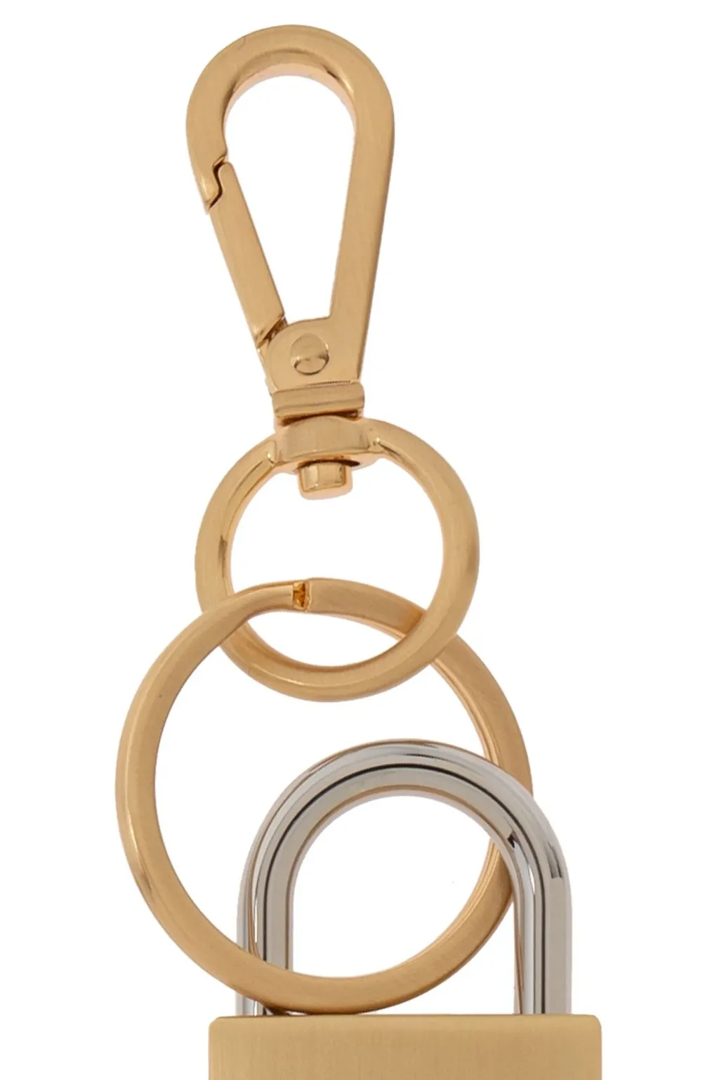 Padlock Charm Keychain