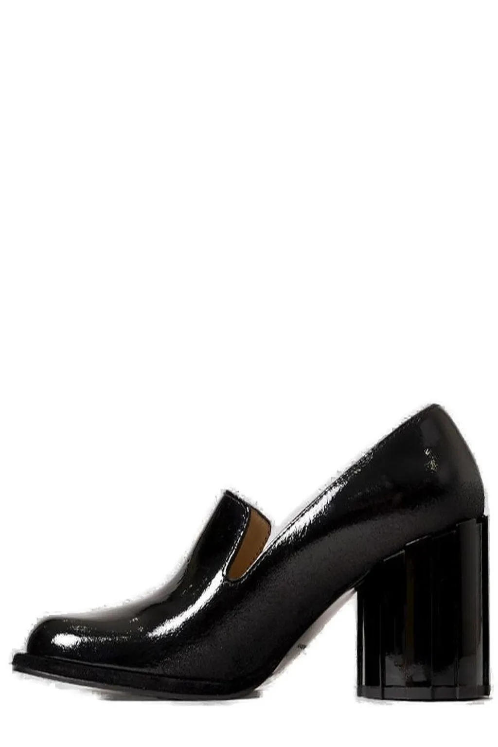 Block Heel Loafers