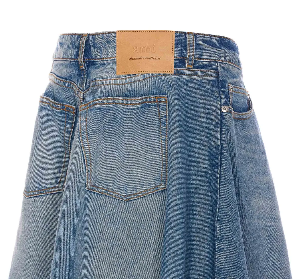 Denim Maxi Skirt