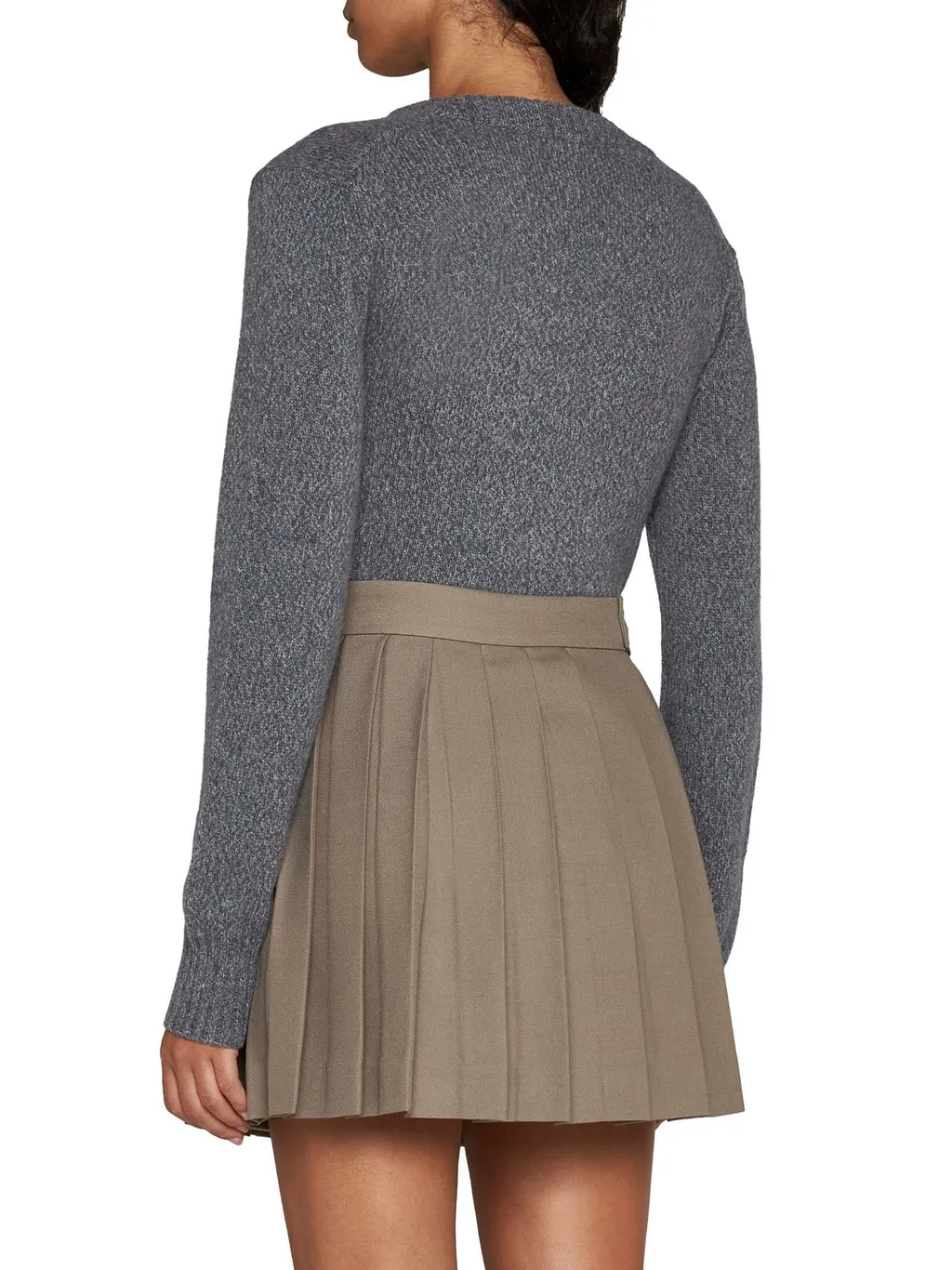 Pleated Mini Skirt