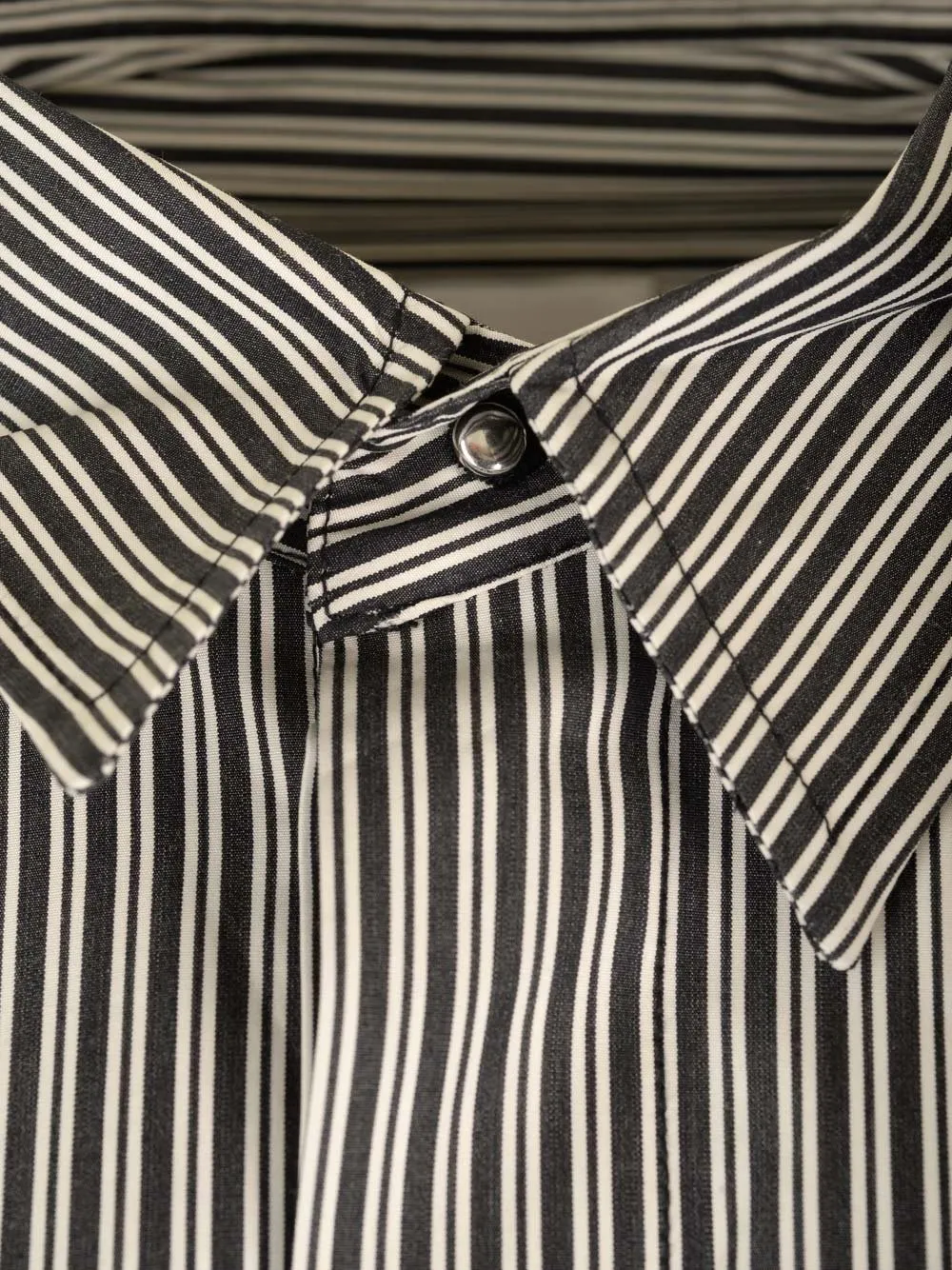 Striped Cotton Poplin Shirt