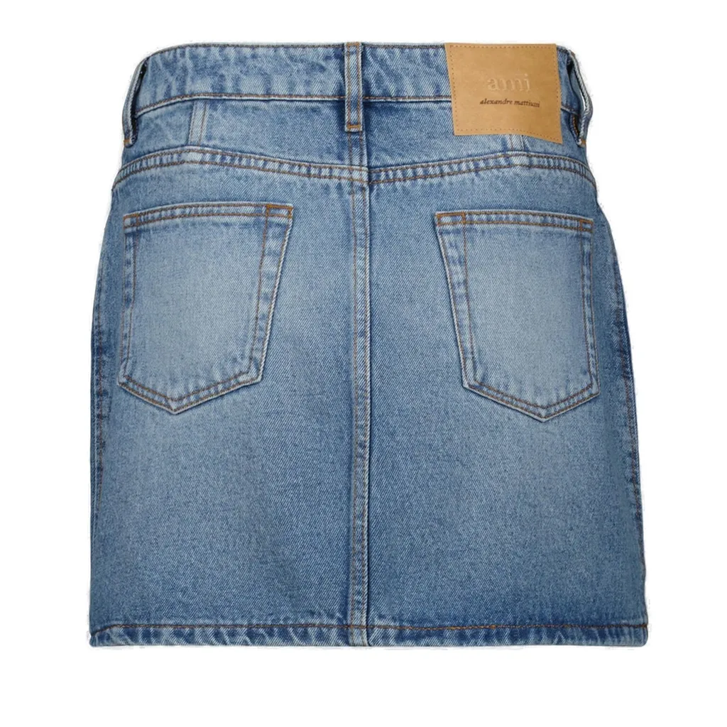 Denim Mini Skirt