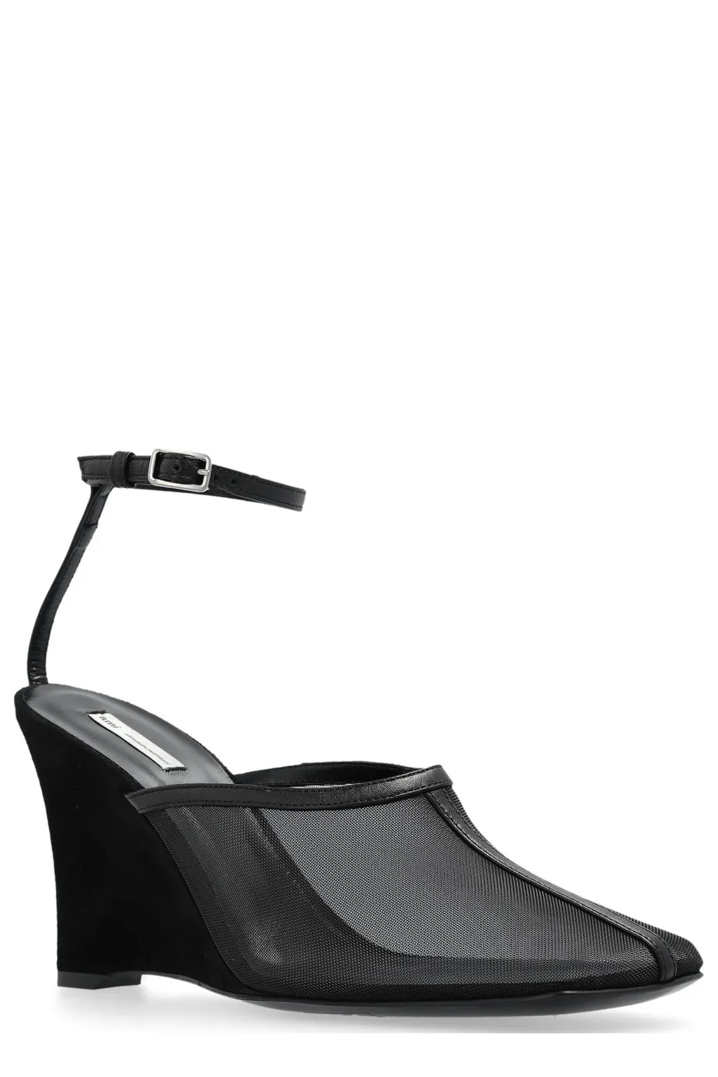 Mesh Wedge Mules