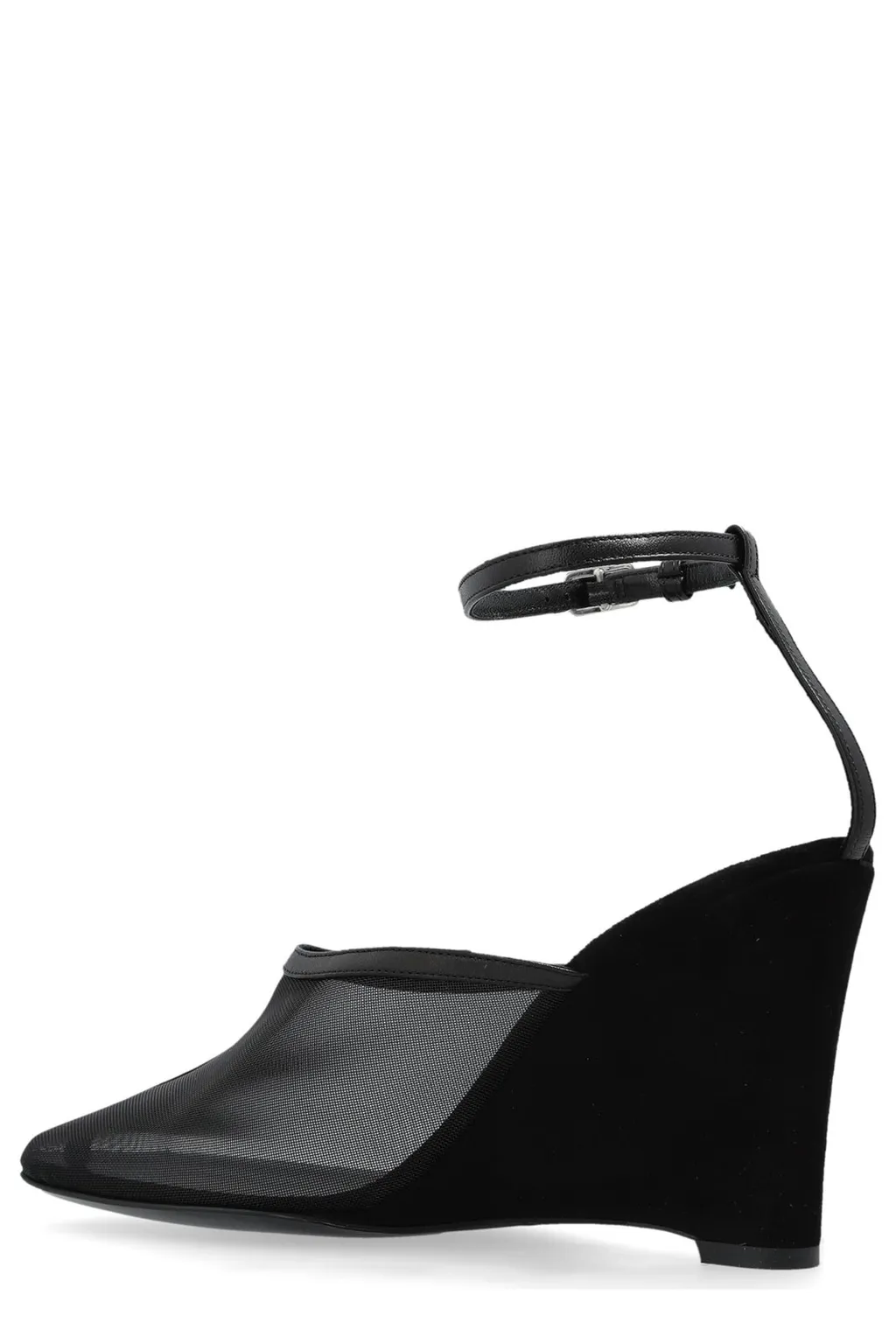Mesh Wedge Mules