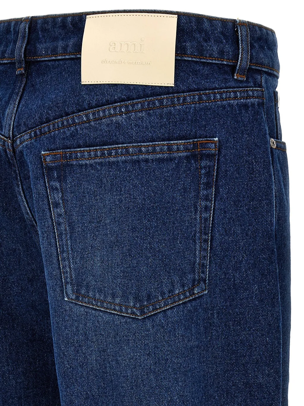 High-Rise Straight-Leg Jeans