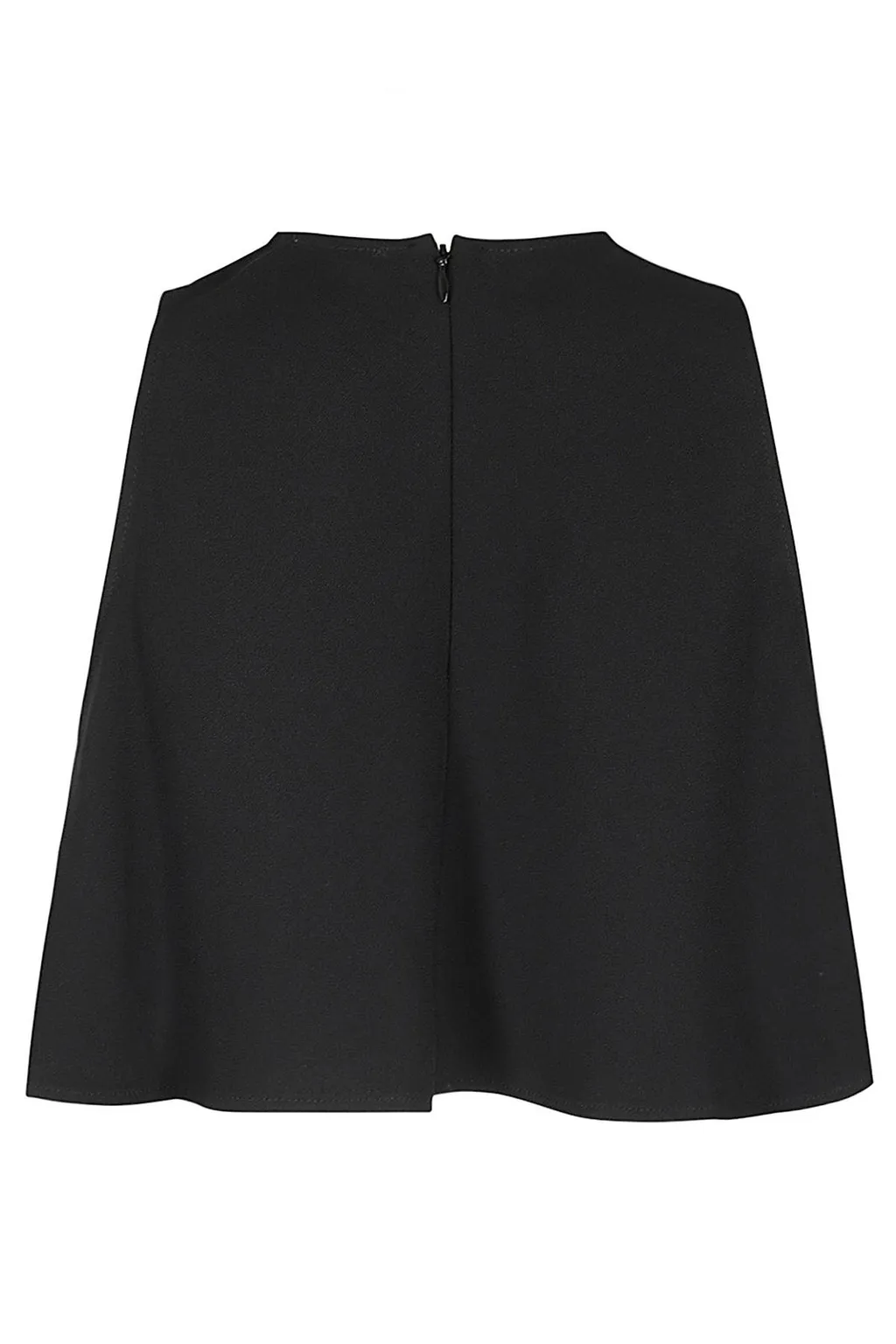 Sleeveless Cape Top