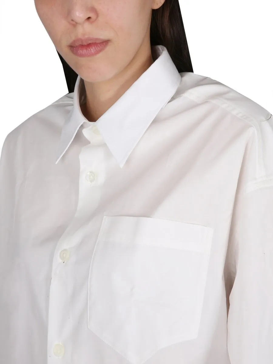 Oversized Cotton Poplin Shirt