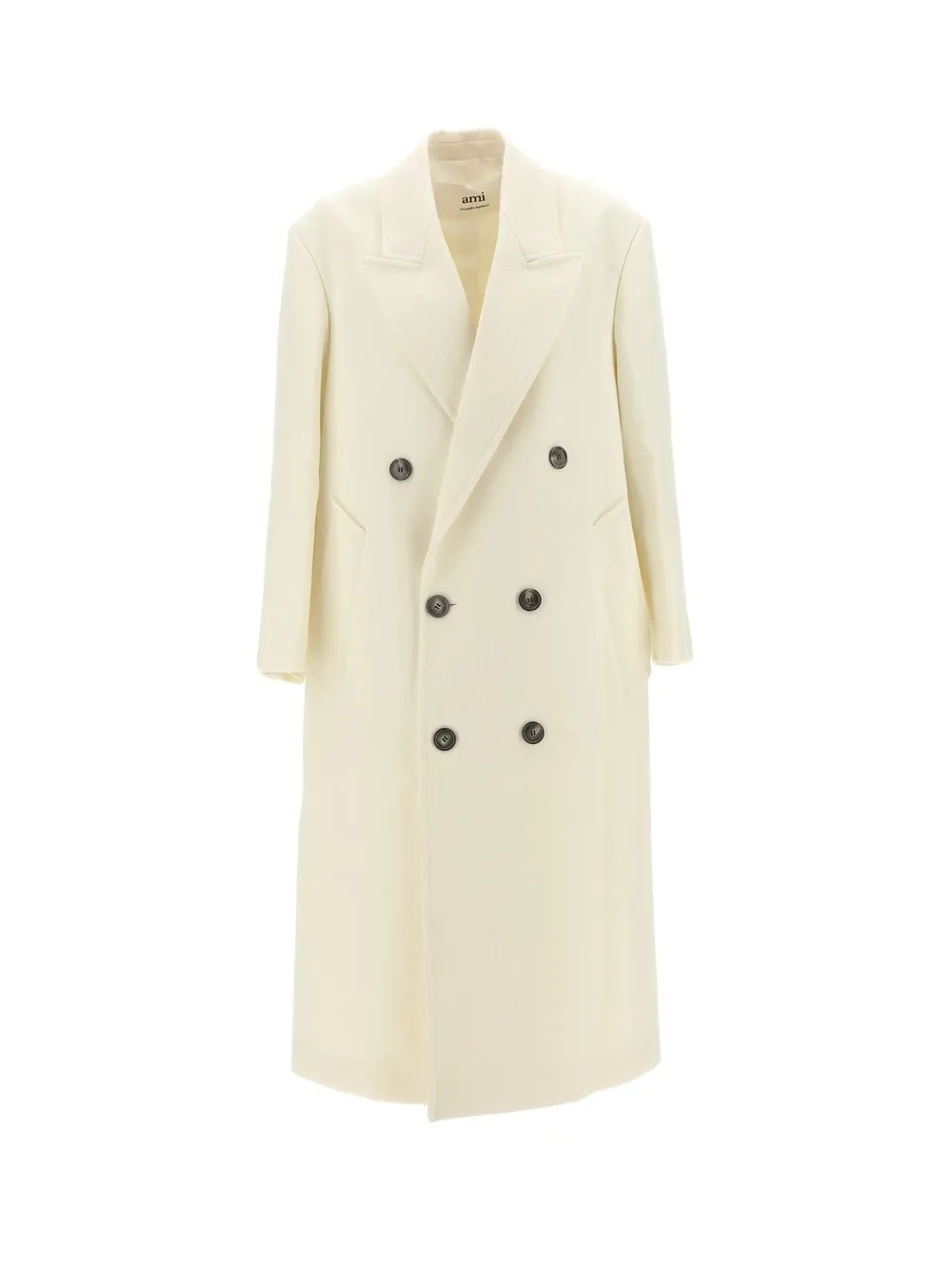 Double-Breasted Wool Coat