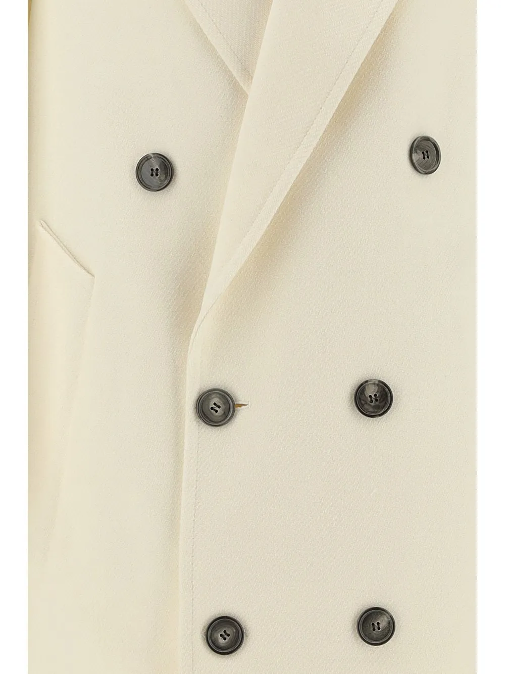 Double-Breasted Wool Coat