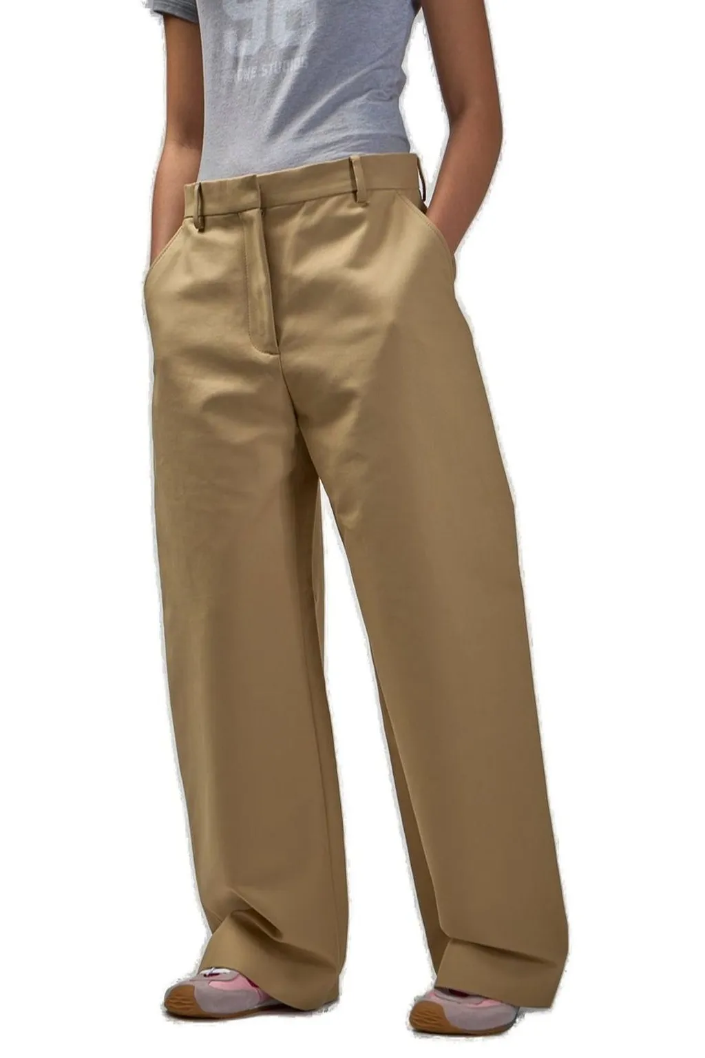 Wide-Leg Trousers