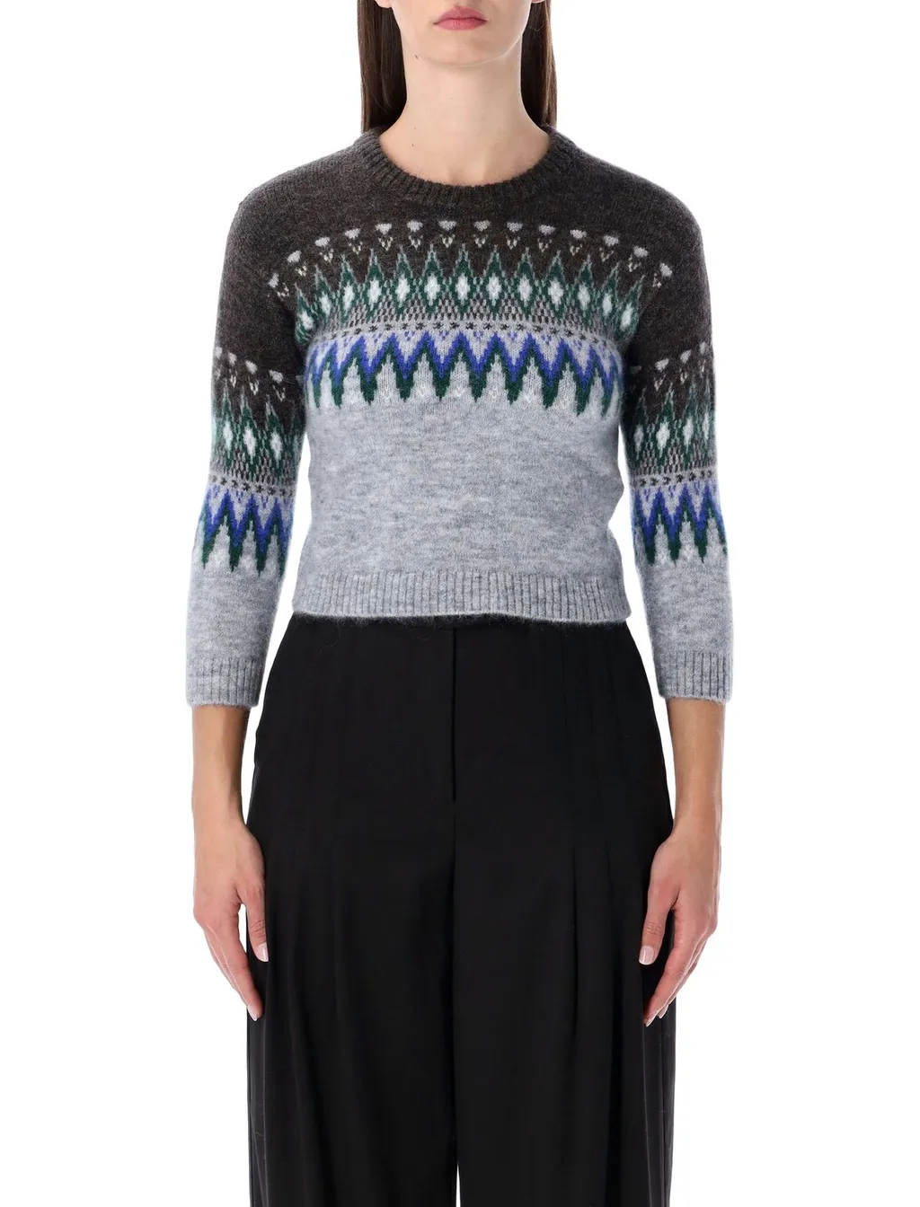 Fair Isle Knit Sweater