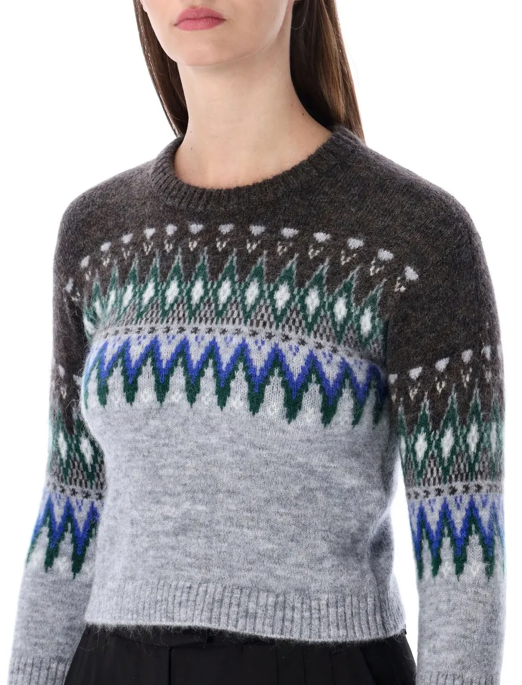 Fair Isle Knit Sweater