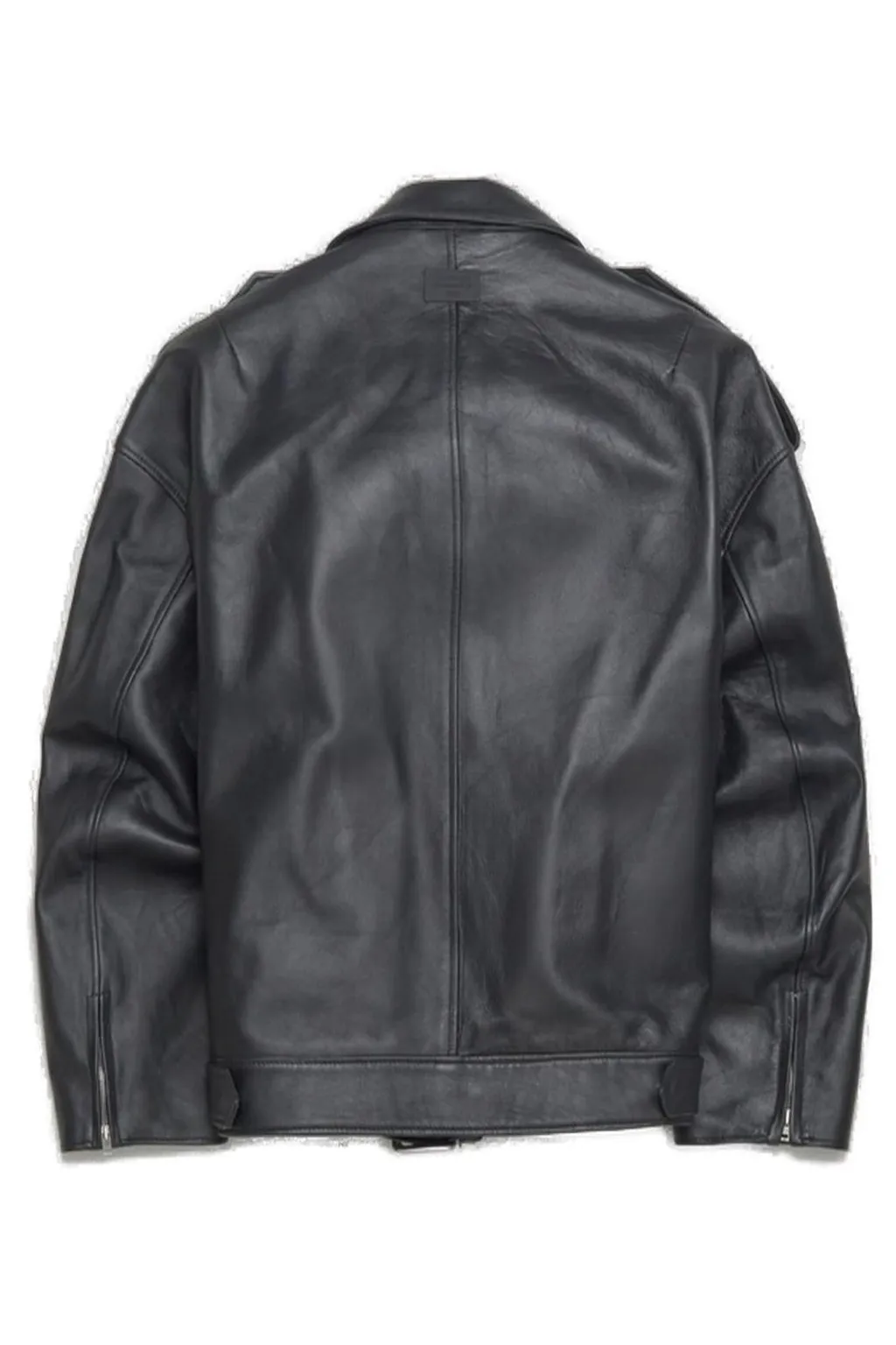 Leather Bomber Jacket
