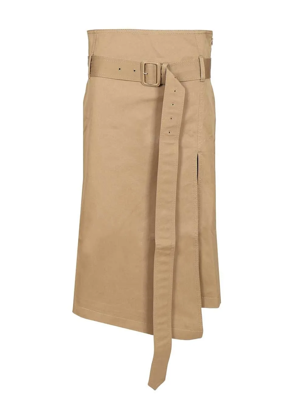 Belted Midi Skirt