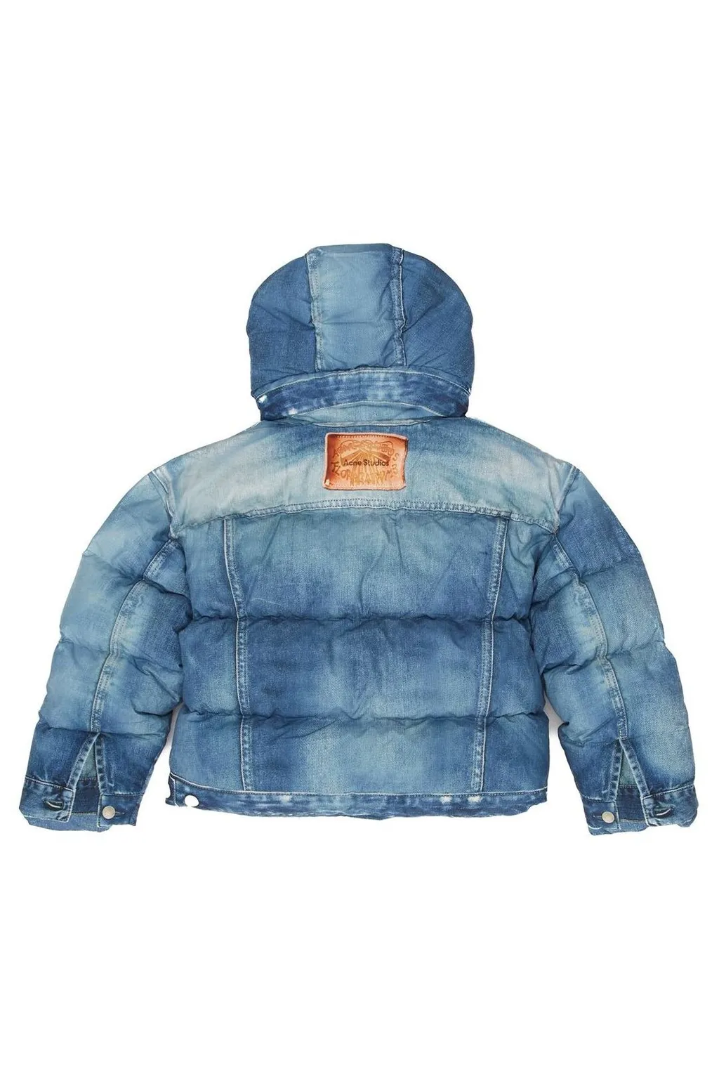 Denim Puffer Jacket