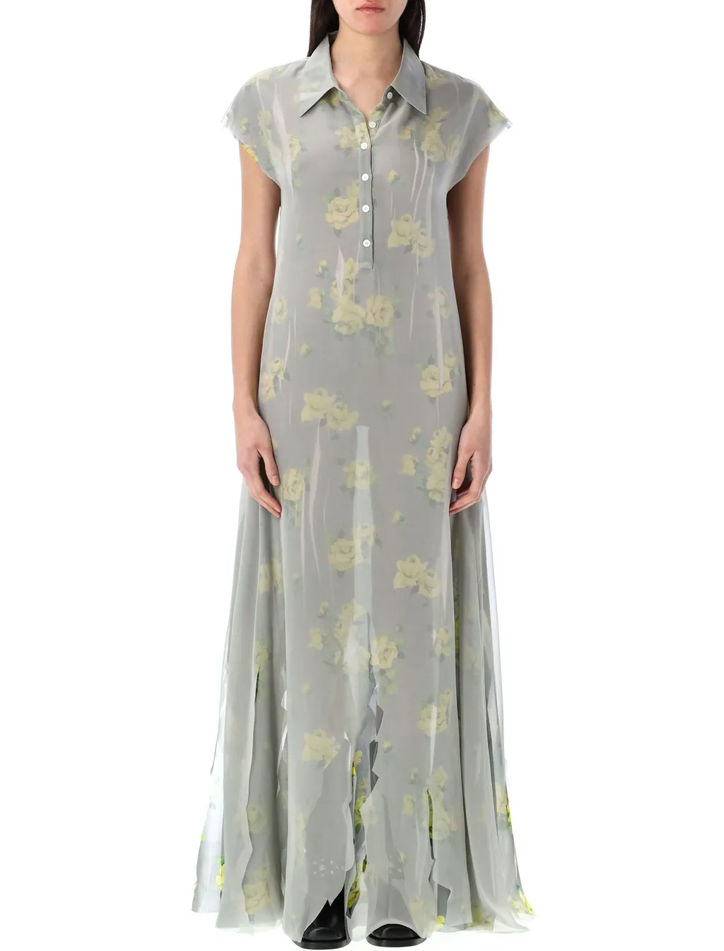 Floral Print Maxi Dress