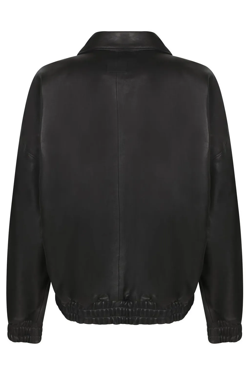 Leather Bomber Jacket