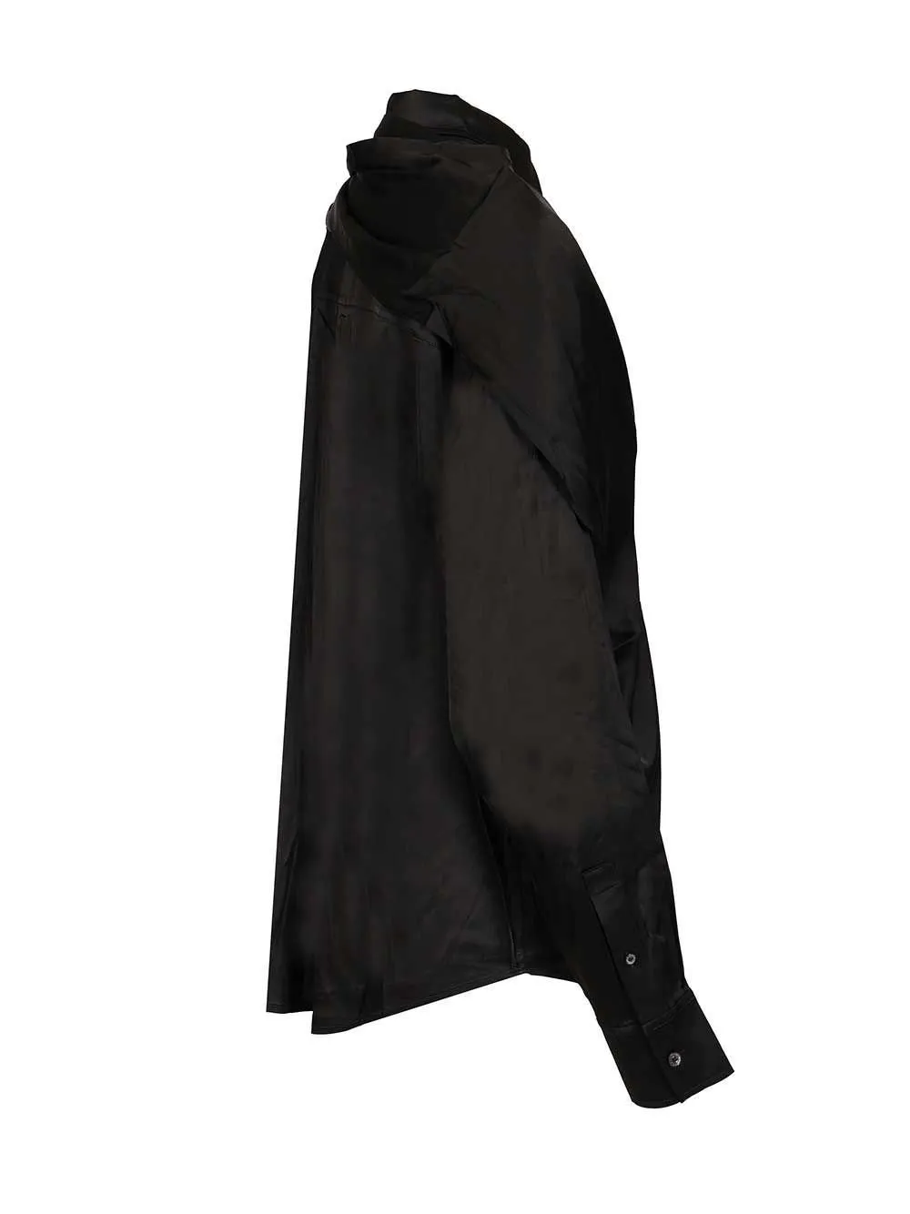 Asymmetric Draped Shirt