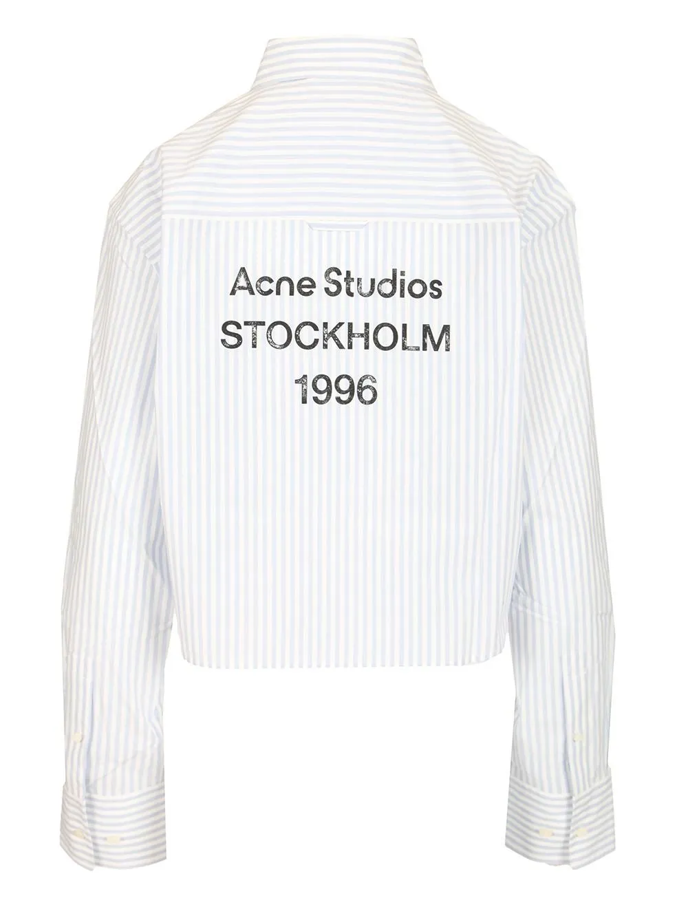 Striped Cropped Shirt