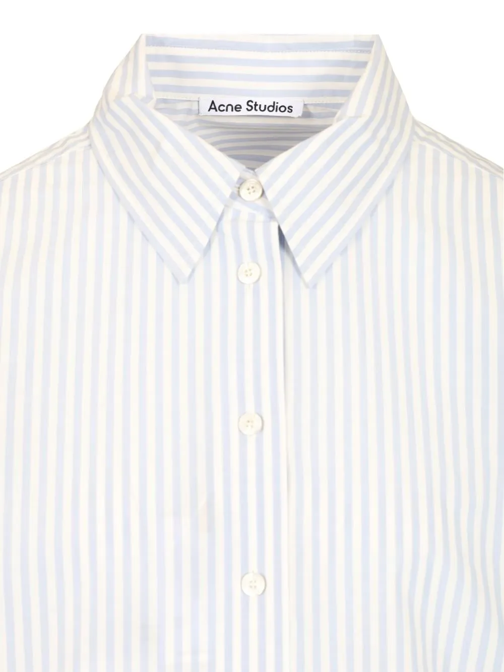Striped Cropped Shirt