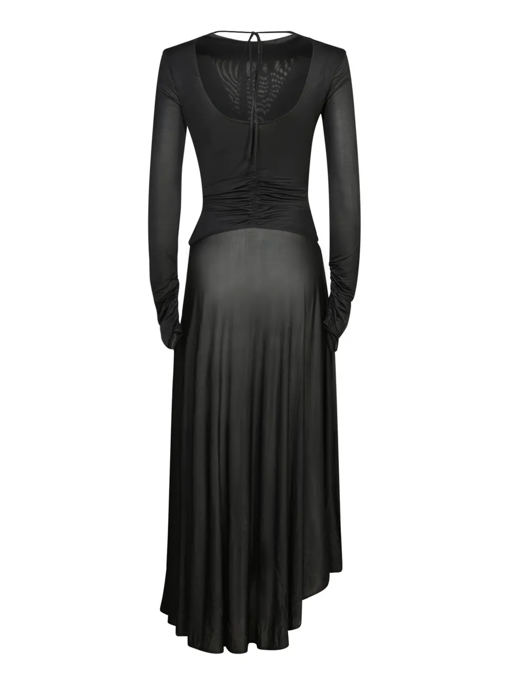 Long Sleeve Ruched Dress