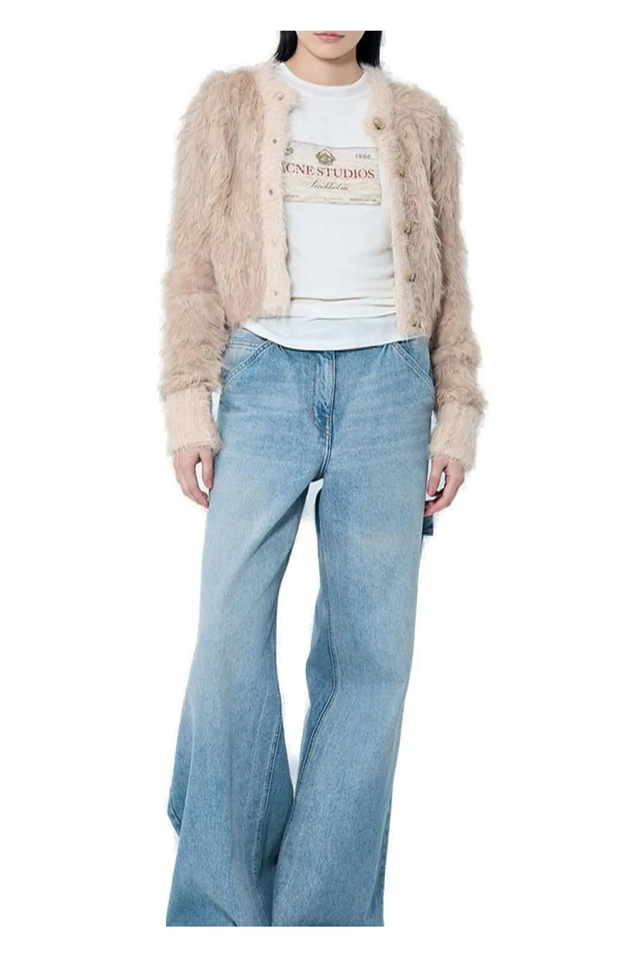 Shaggy Knit Cardigan