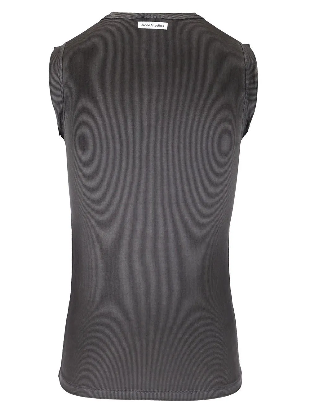 Sleeveless Ribbed Tank Top