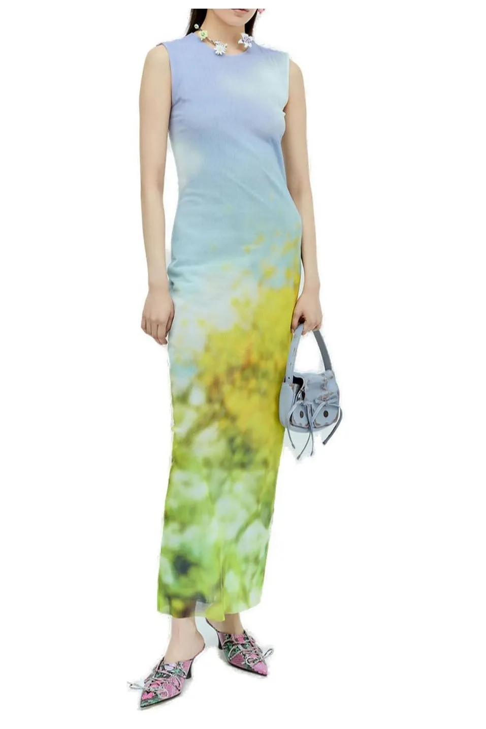 Floral Print Maxi Dress