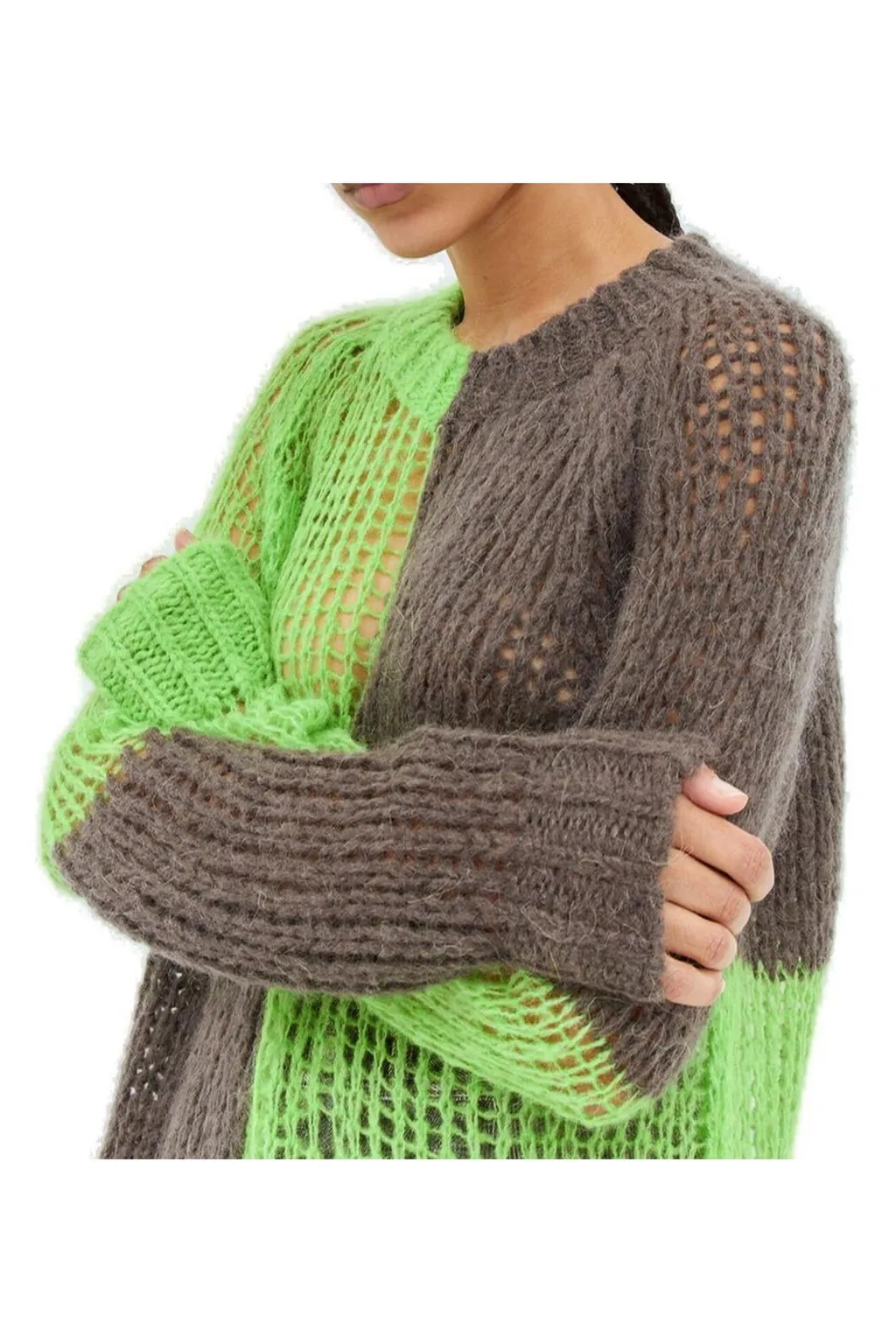 Colorblock Knit Sweater