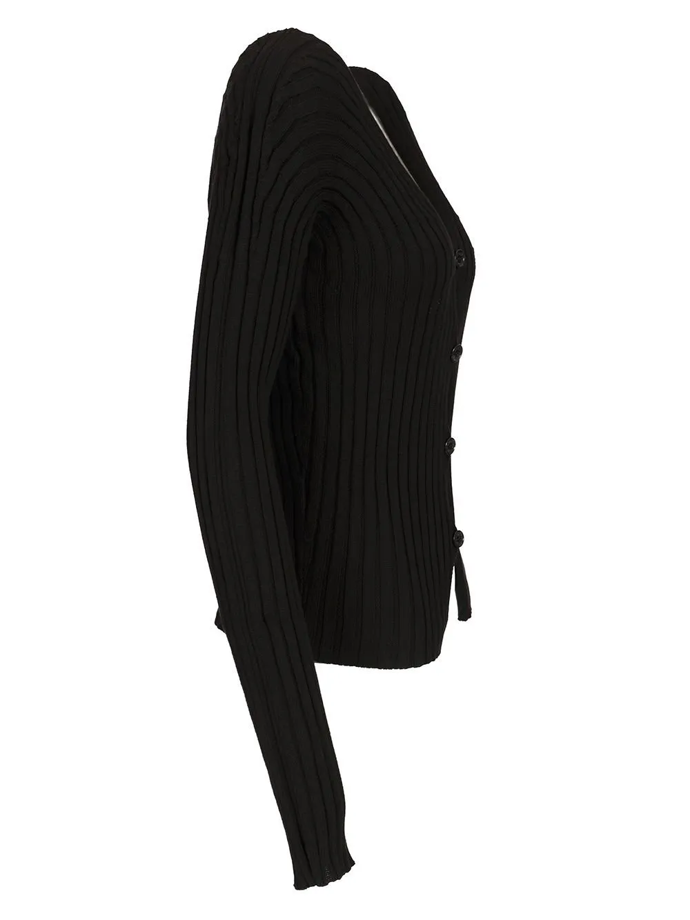 Ribbed Knit Cardigan