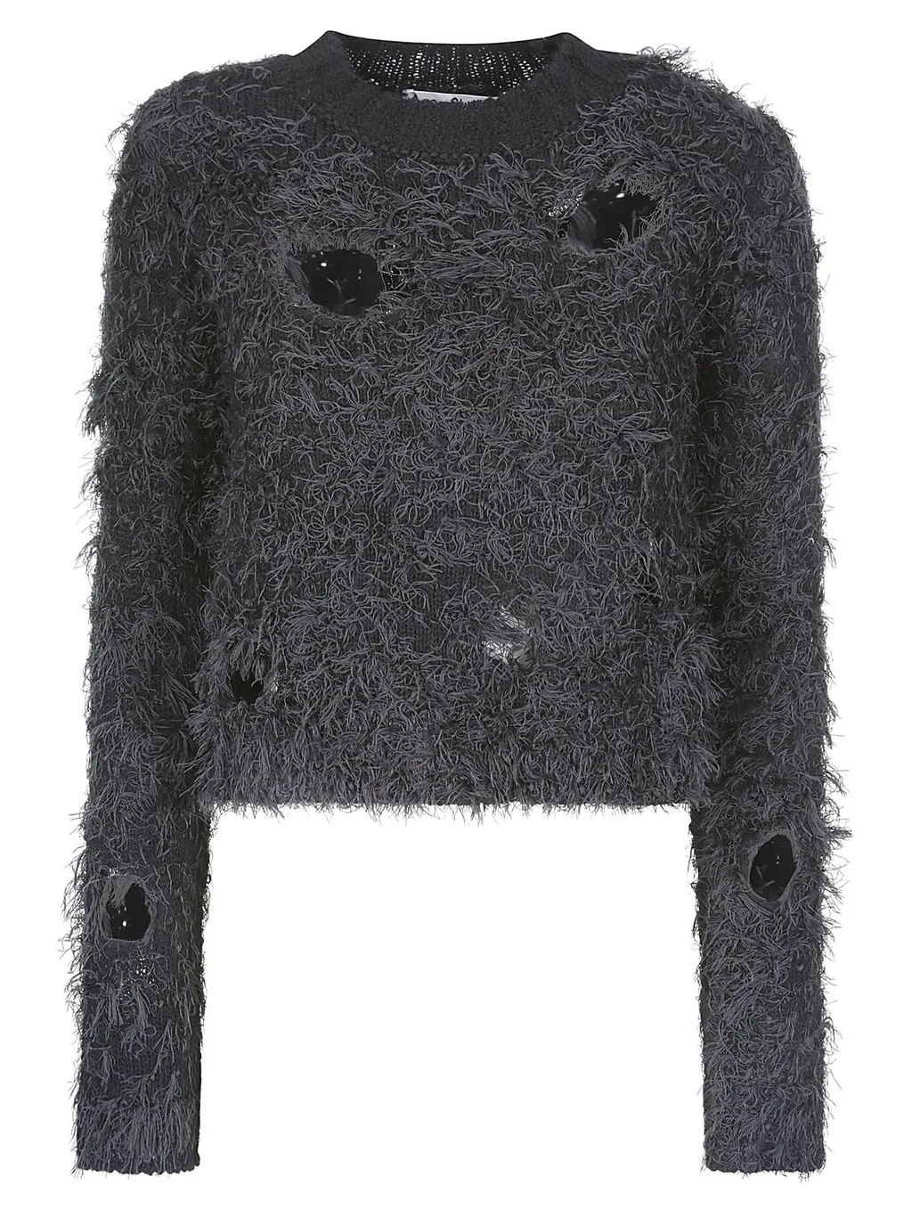 Distressed Knit Sweater