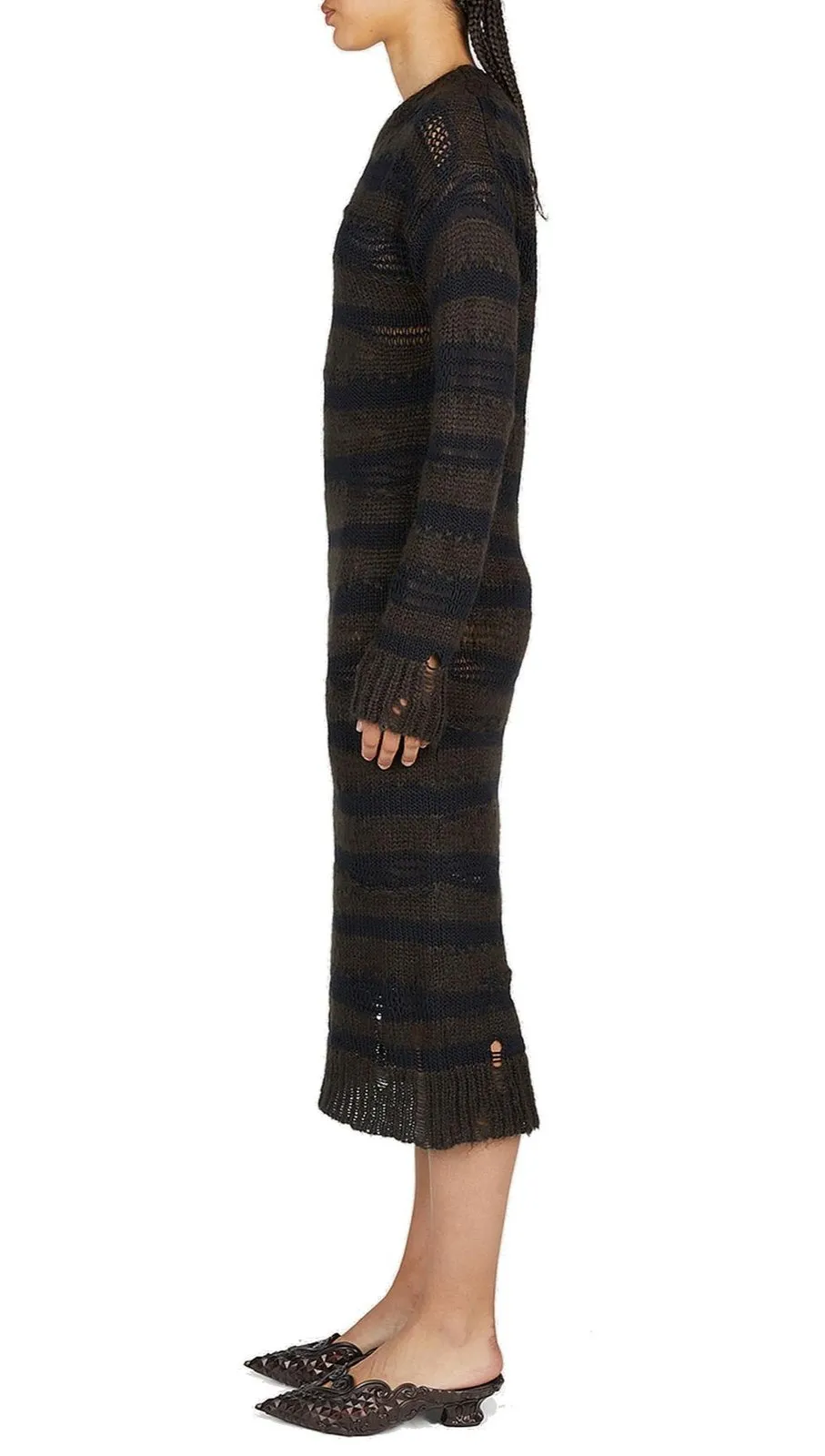 Striped Knit Dress