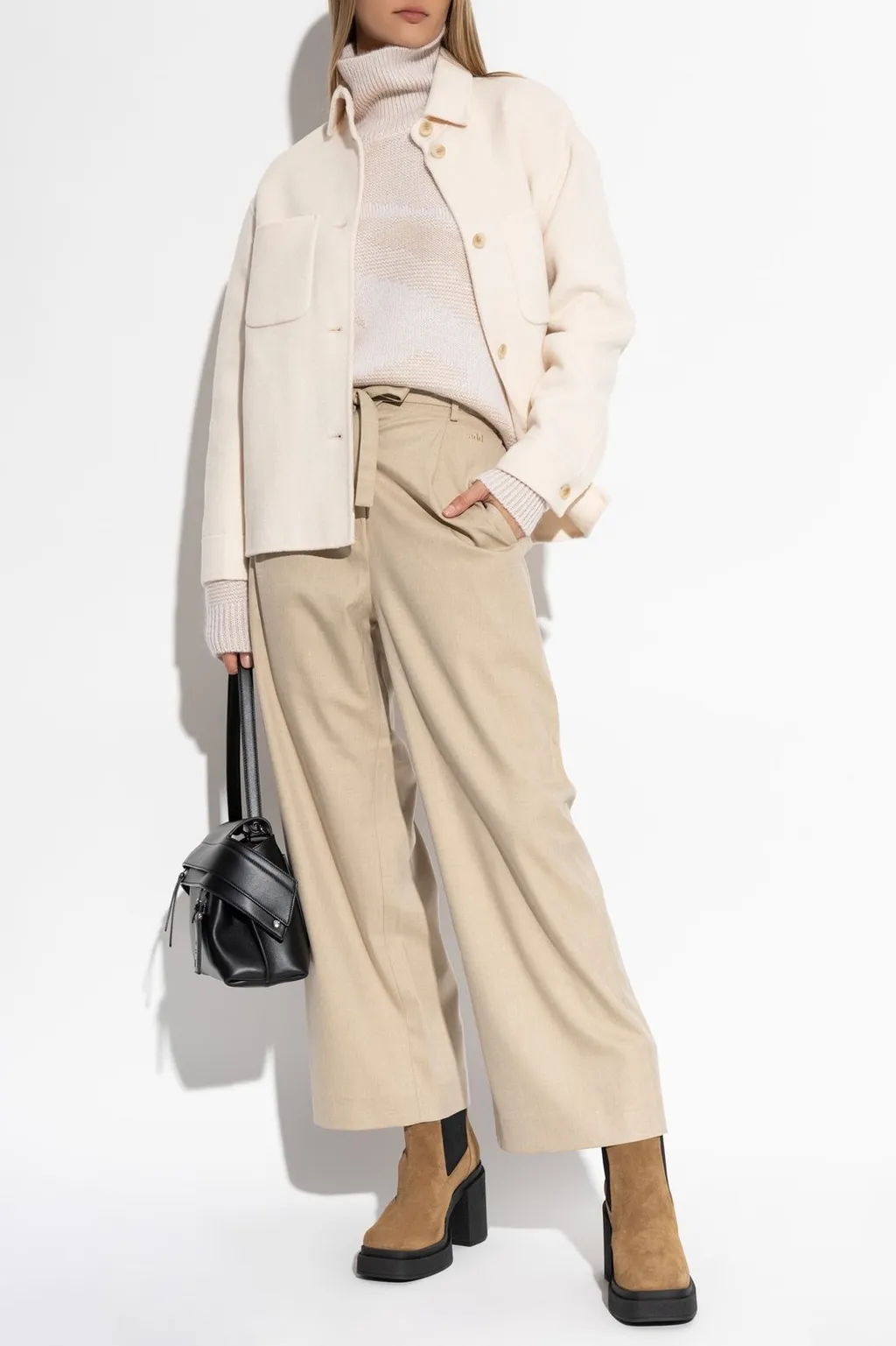 Oversized Shirt Jacket