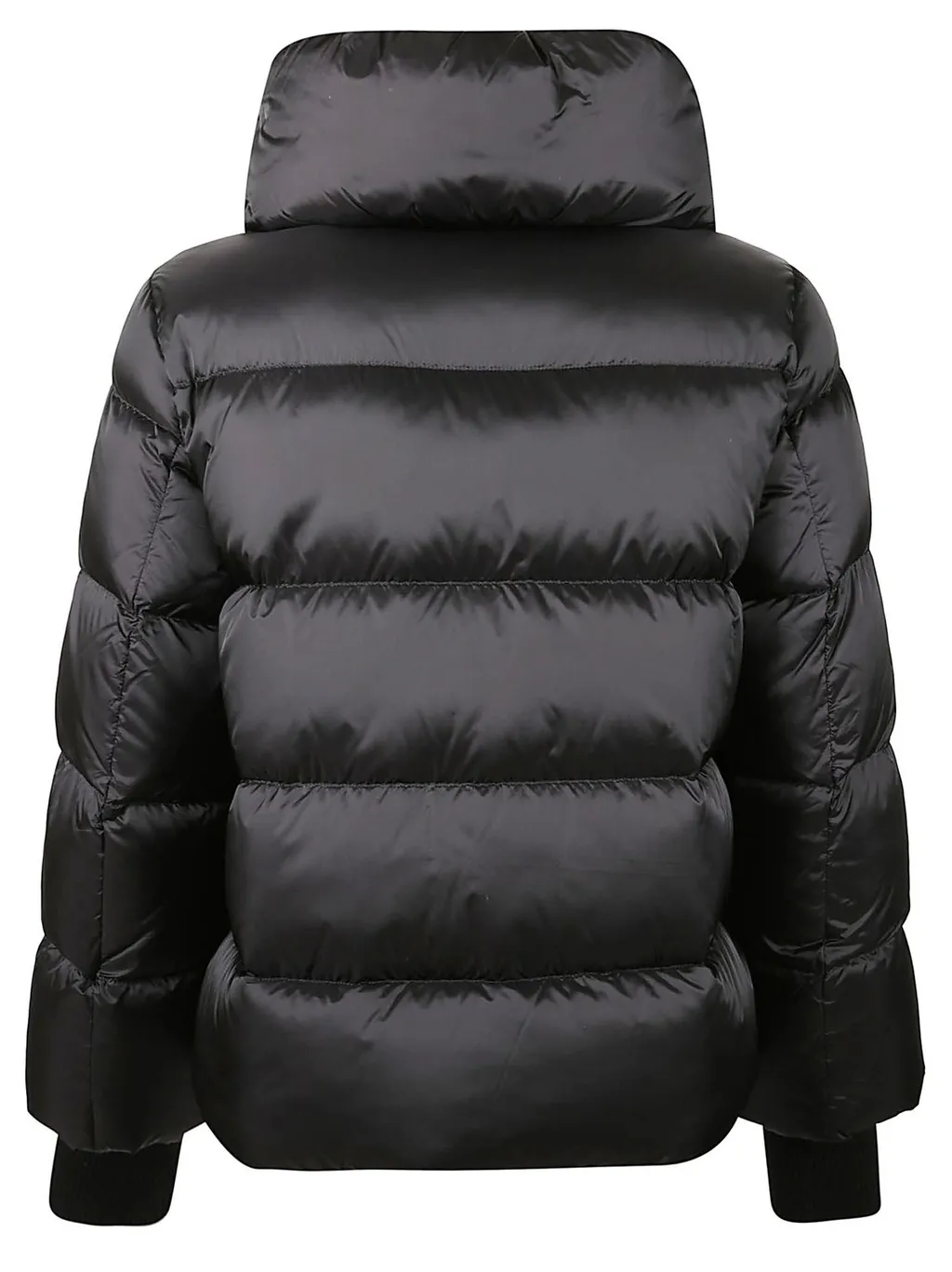 Puffer Jacket With High Neck