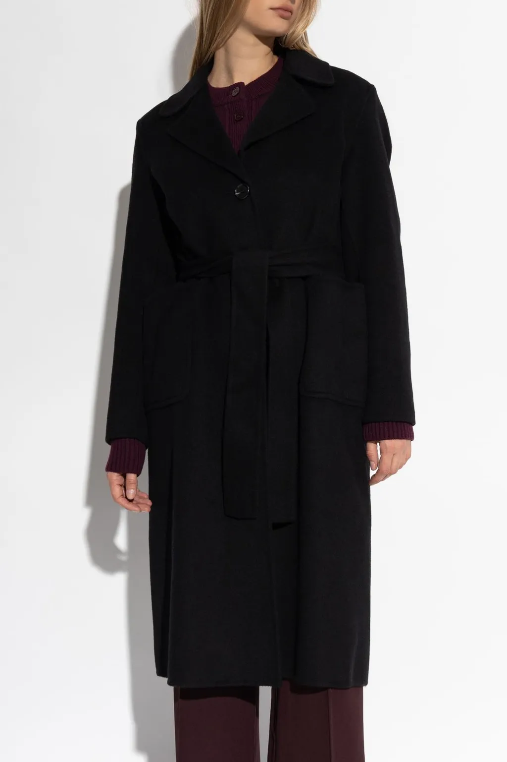 Belted Wool Coat