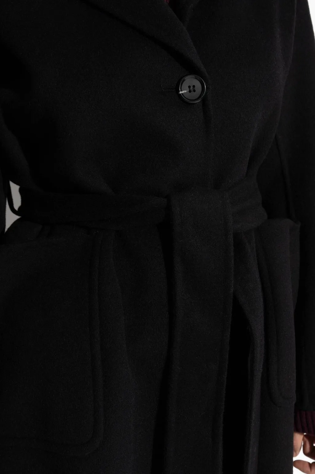Belted Wool Coat