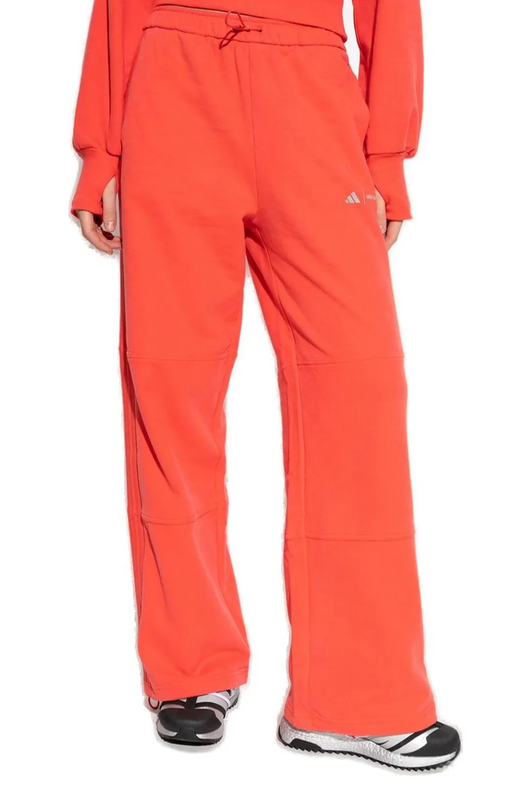 Wide-Leg Track Pants