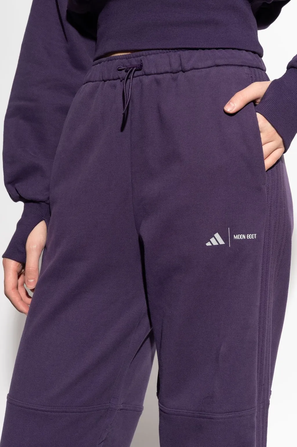 Wide-Leg Sweatpants