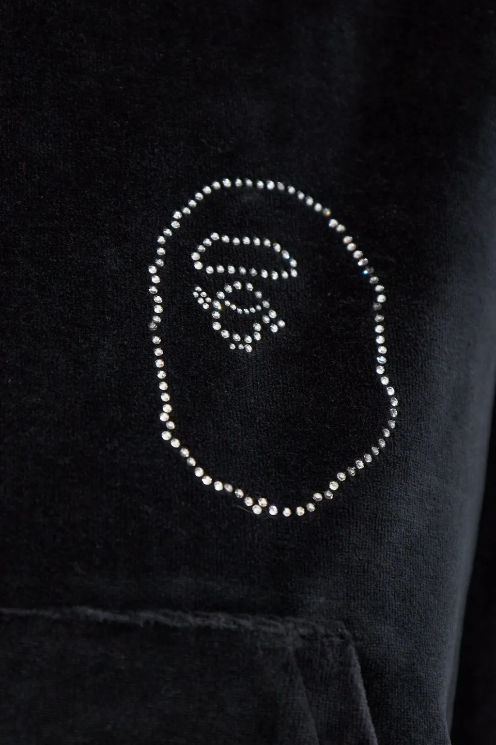 Velour Zip Hoodie