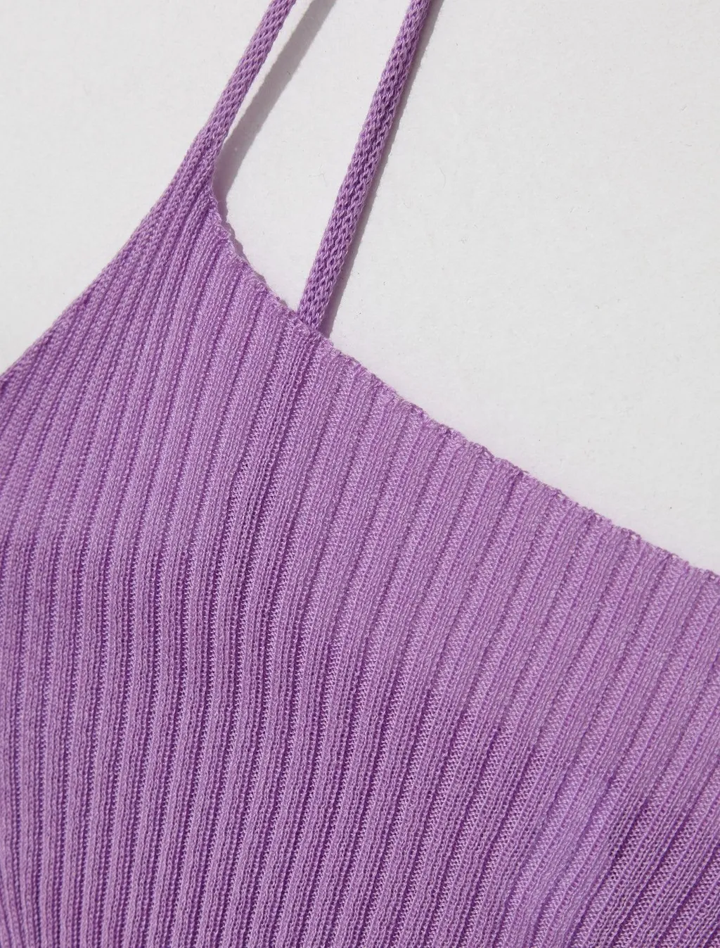 Ribbed Camisole Dress