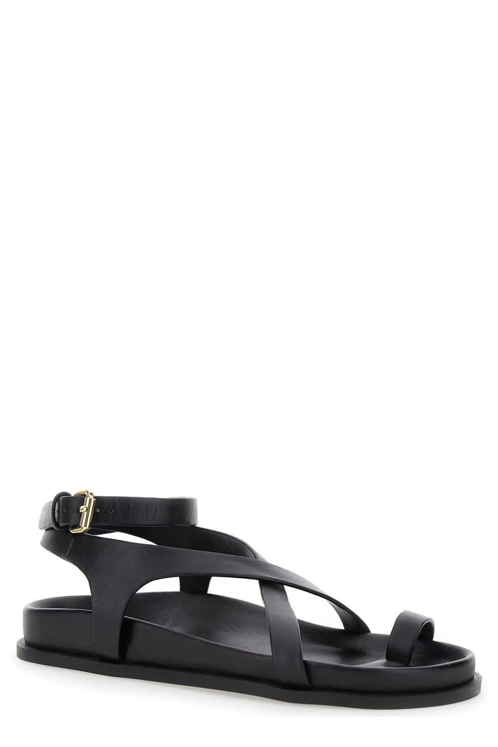 Leather Ankle Strap Sandals