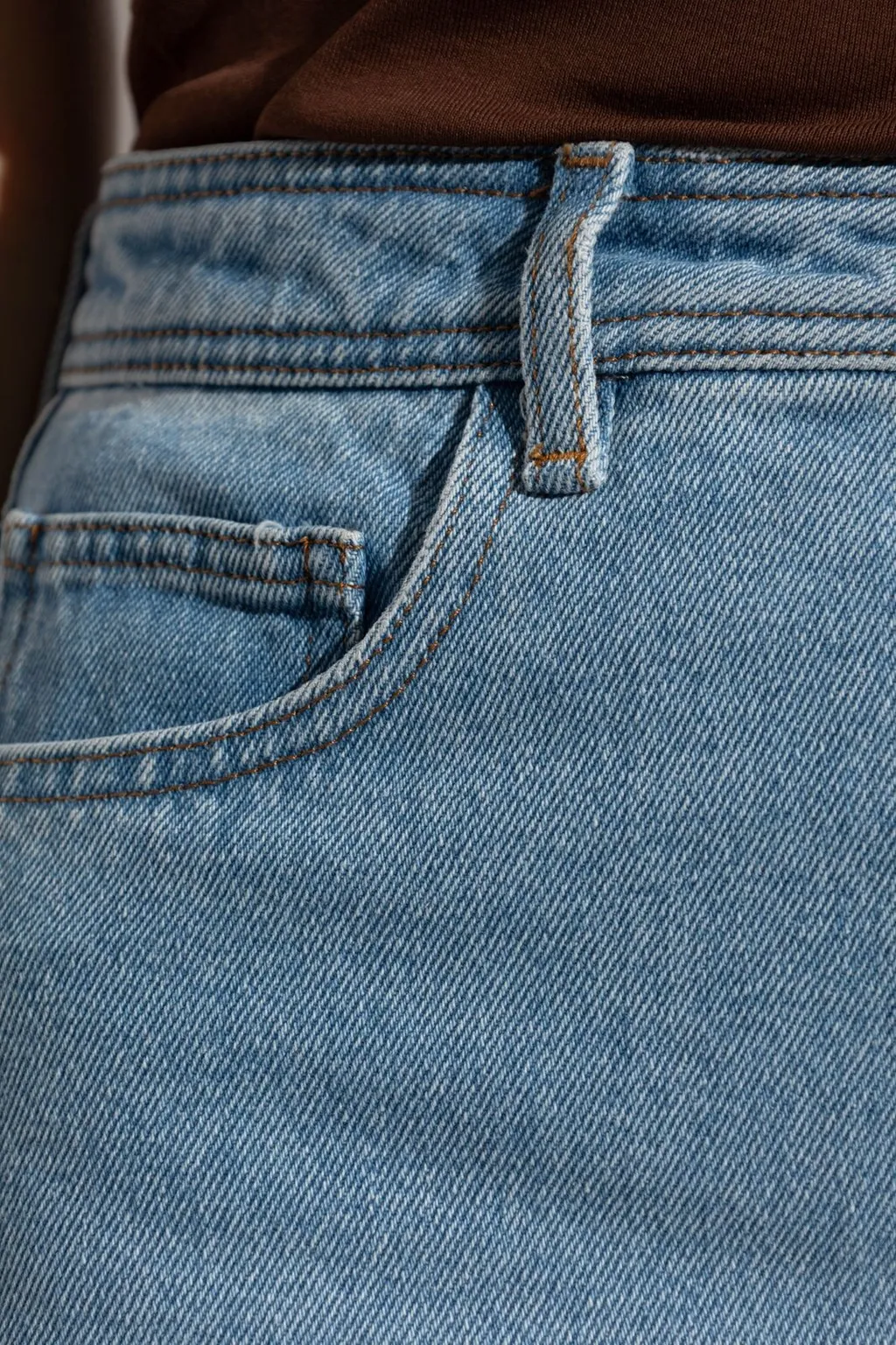 Denim Maxi Skirt